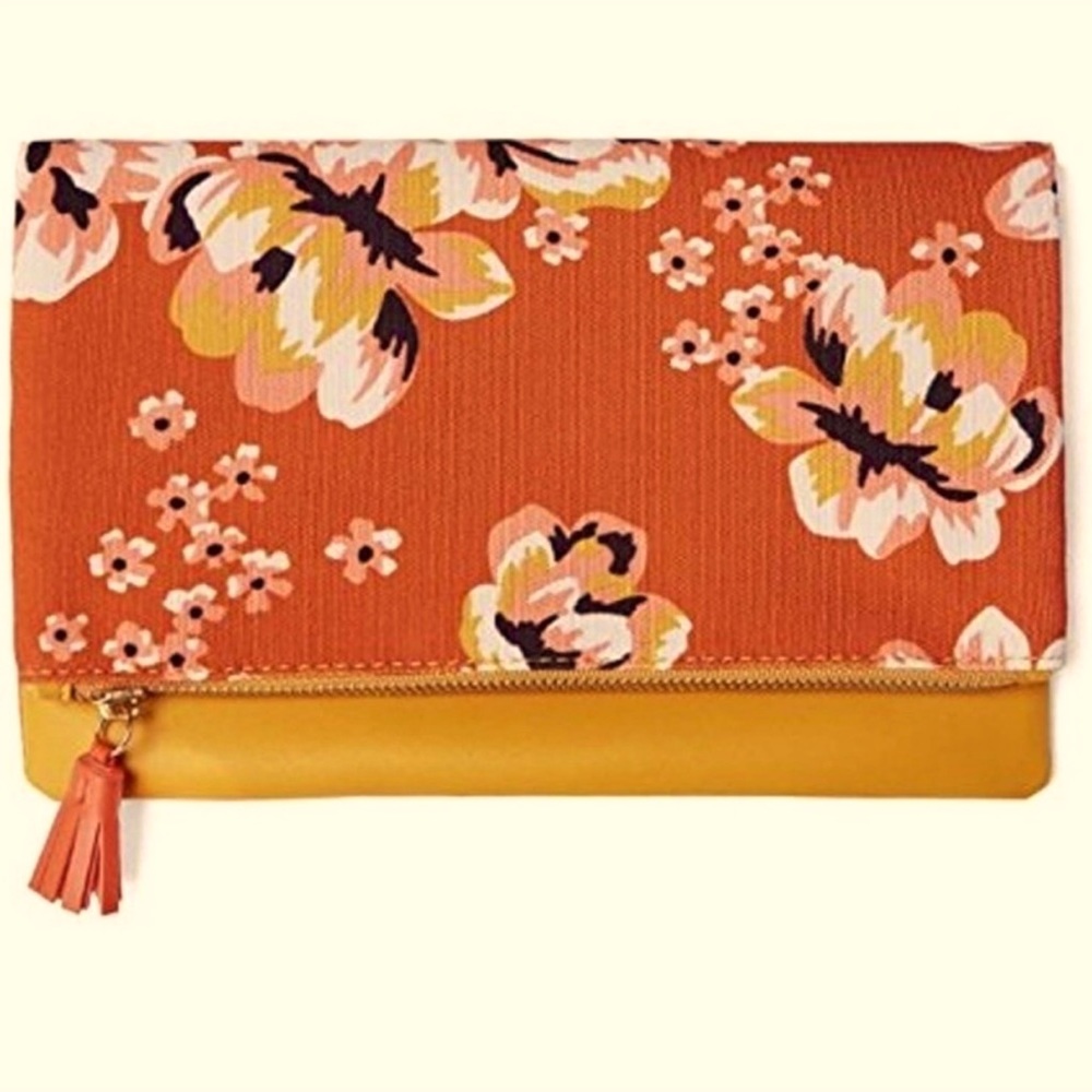 Rachel Pally Reversible fold over clutch
